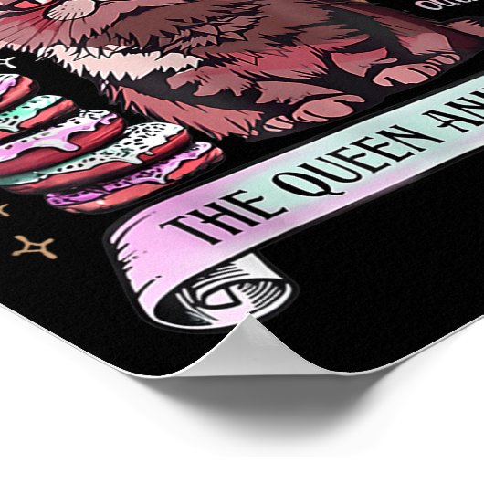 Retro Princess Donut Dungeon Crawler Carl Book Lov Poster (Hoek)