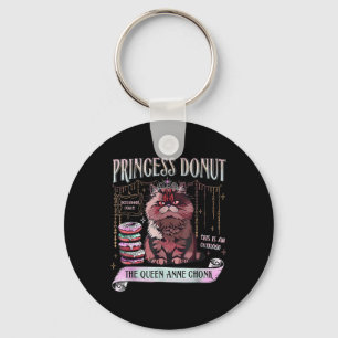 Retro Princess Donut Dungeon Crawler Carl Book Lov Sleutelhanger