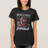 Retro Princess Donut Dungeon Crawler Carl Book Lov T-shirt (Voorkant)
