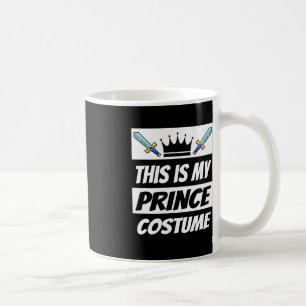 Retro Prins Kostuum Leuk Halloween Kostuum Mannen Koffiemok