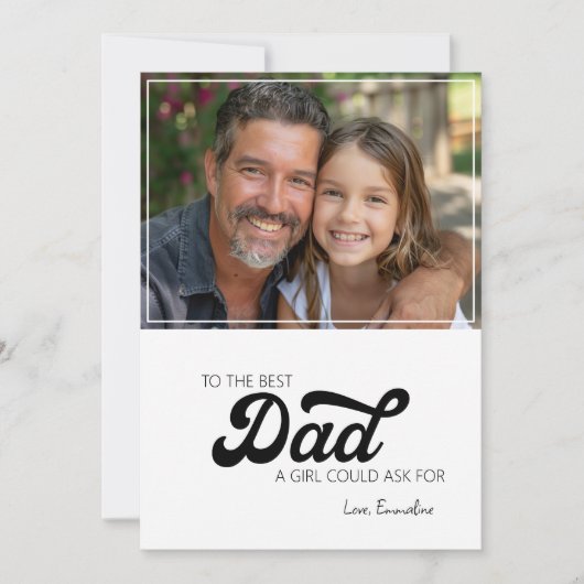 Retro Print Papa - Vaderdag Kaart (Voorkant)