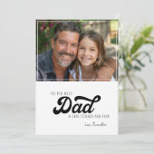 Retro Print Papa - Vaderdag Kaart (Staand voorkant)