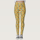 Retro Print | Retro Chic Leggings (Voorkant)