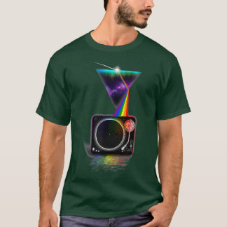  Retro Prism DJ Decks T-shirt