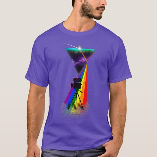 Retro Prism Film Maker _nxpl T-shirt (Voorkant)