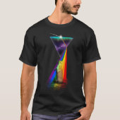  Retro Prism Munchkin Cat T-shirt (Voorkant)