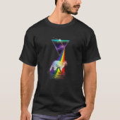  Retro Prism Racoon T-shirt (Voorkant)