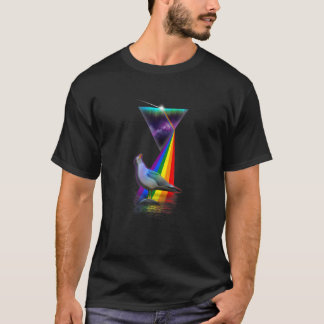 Retro Prism Seagulls T-shirt