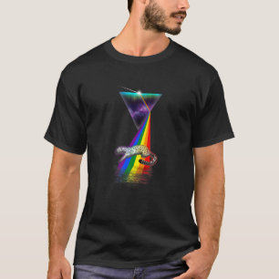 Retro Prism Snow Leopard T-shirt