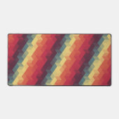 Retro Prism Tumble Desk mat (Voorkant)