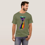 Retro Prisma Darts T-shirt (Voorkant volledig)