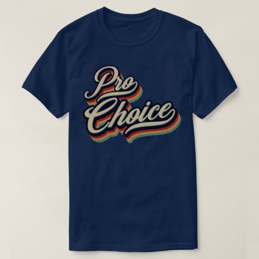 Retro Pro Keuze T-shirt (Design voorkant)