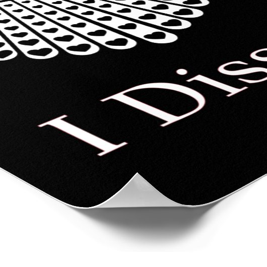 Retro Pro Keuzestijl Wij Afwijkend Feministisch Poster (Hoek)