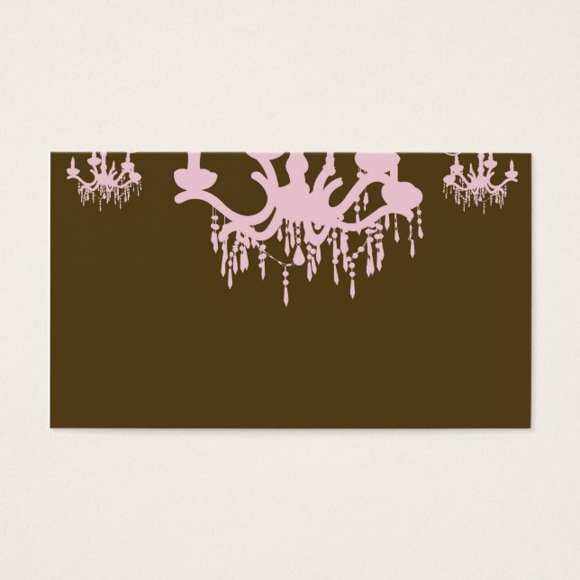 Retro profielkaarten visitekaartje (Voorkant)