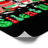 Retro Profol Silent Night Icu Nurses Funny Merry C Poster (Hoek)