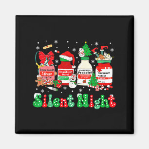 Retro Profol Stille Nacht Icu Verpleegsters Grappi Magneet