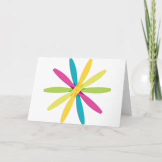  Retro Propeller Bloem Vliegtuig Prop Ontwerp Kaart