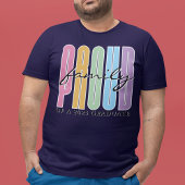 Retro Proud Familie Aangepaste Matching Afstuderen T-shirt