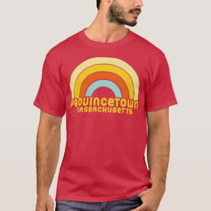 Retro Provincetown Massachusetts T-shirt
