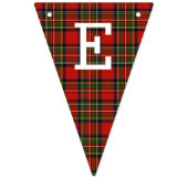 Retro Pset Merry Kerstmis Vlaggetjes (Tweede vlag)