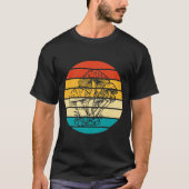 Retro Psilocybin Magic Mushroom Collector T-shirt (Voorkant)