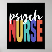 Retro Psych Neurse Psychiatrische verpleging Psych