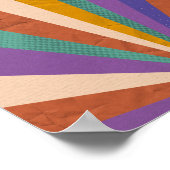 Retro psychedelic Groovy Colorful poster (Hoek)