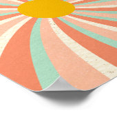 Retro psychedelic Groovy Colorful poster (Hoek)