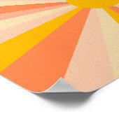 Retro psychedelic Groovy Colorful poster (Hoek)