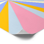 Retro psychedelic Groovy Colorful poster (Hoek)