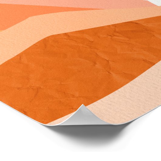 Retro psychedelic Groovy Colorful poster (Hoek)