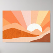 Retro psychedelic Groovy Colorful poster (Voorkant)