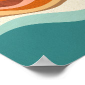 Retro psychedelic Groovy Colorful poster (Hoek)