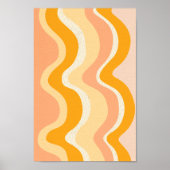 Retro psychedelische Groovy Kleurrijke poster (Voorkant)
