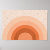 Retro psychedelische Groovy Kleurrijke poster (Voorkant)