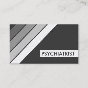 retro PSYCHIATRIST Visitekaartje