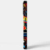 Retro Psyschedelische Rock Geïnspireerde Abstract Case-Mate iPhone Case (Achterkant / Links)