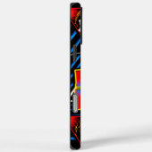 Retro Psyschedelische Rock Geïnspireerde Abstract Case-Mate iPhone Case (Achterkant / Rechts)