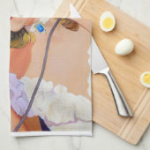 Retro pulp theedoek keukenhanddoek (Quarter Fold)