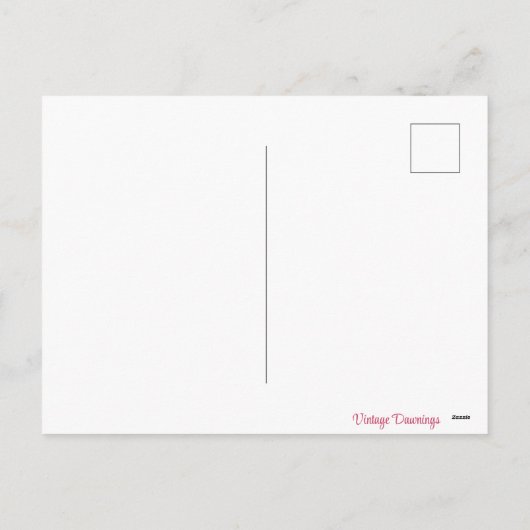  Retro Puppy Love Valentijnsdag Feestdagenkaart (Achterkant)