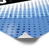 Retro Purple Classic Car Side Pop Art Perfect Poster (Hoek)