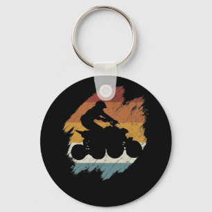 Retro  Quad Sleutelhanger