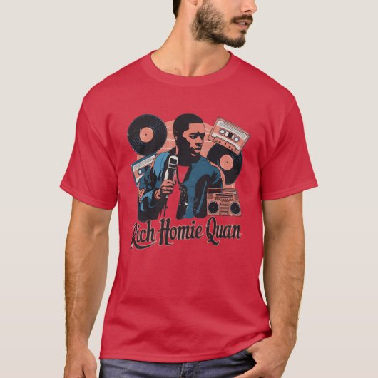 Retro Quan Vibes jongen T-shirt (Voorkant)