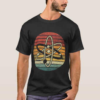 Retro Quantum Mechanics Atom Physics T-shirt