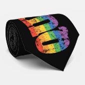 Retro Queer Stropdas (Opgerold)