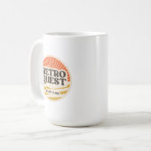 Retro Quest Oude School Gamer Koffiemok (Voorkant links)