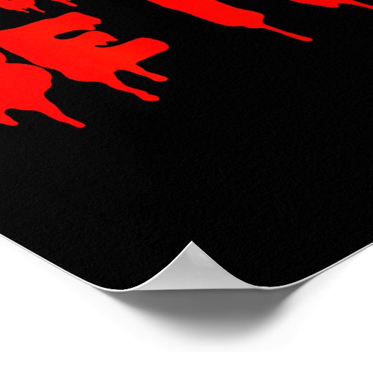 Retro Quote Dont Dream It Be It Funny Meaning Basi Poster (Hoek)