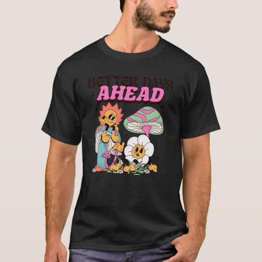 Retro Quote meisje T-shirt (Voorkant)