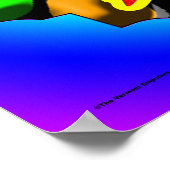 Retro Rabbit Poster (Hoek)