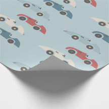 Retro Race Car Pattern